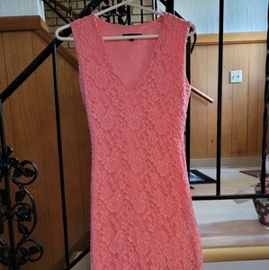 Size Large Pink Lace Women's dress